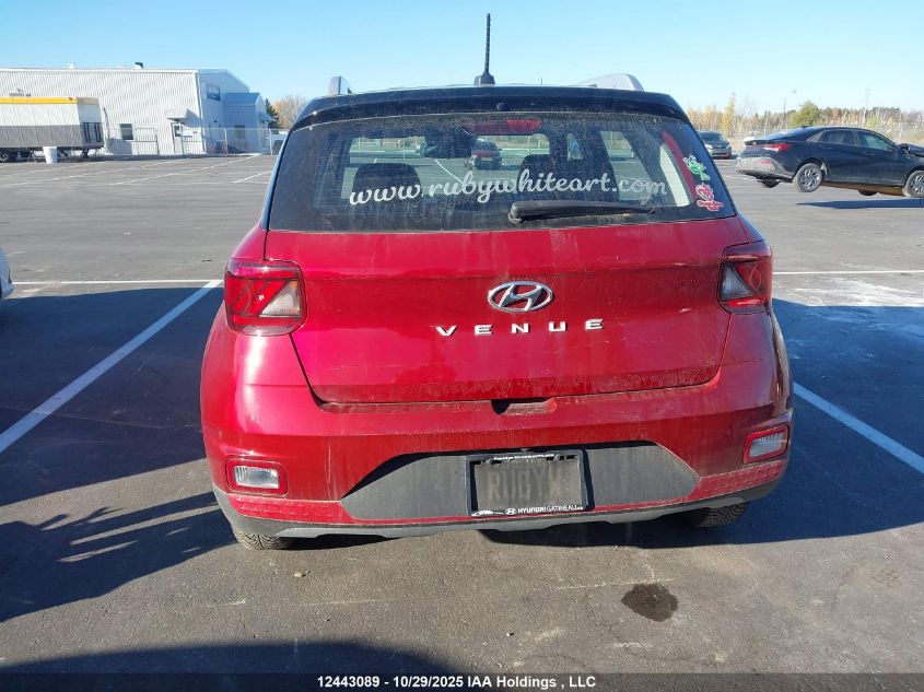 2024 Hyundai Venue Preferred With Two-Tone VIN: KMHRC8A36RU337862 Lot: 12443089