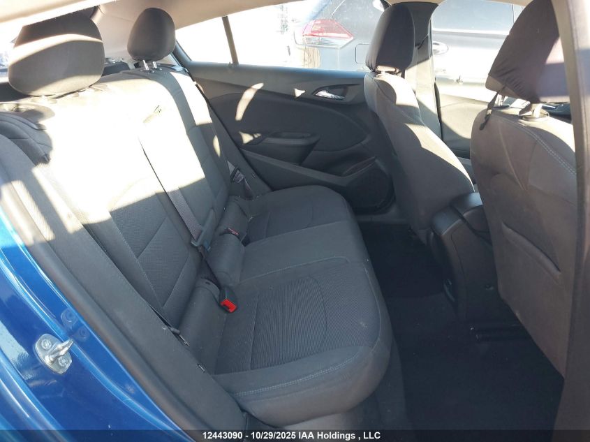 2017 Chevrolet Cruze Lt VIN: 3G1BE6SM7HS554582 Lot: 12443090