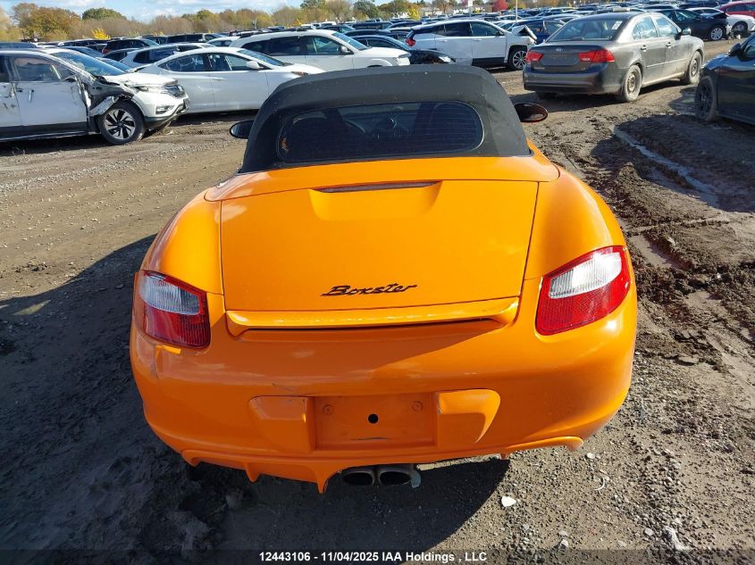 2008 Porsche Boxster VIN: WP0CA29828U710388 Lot: 12443106