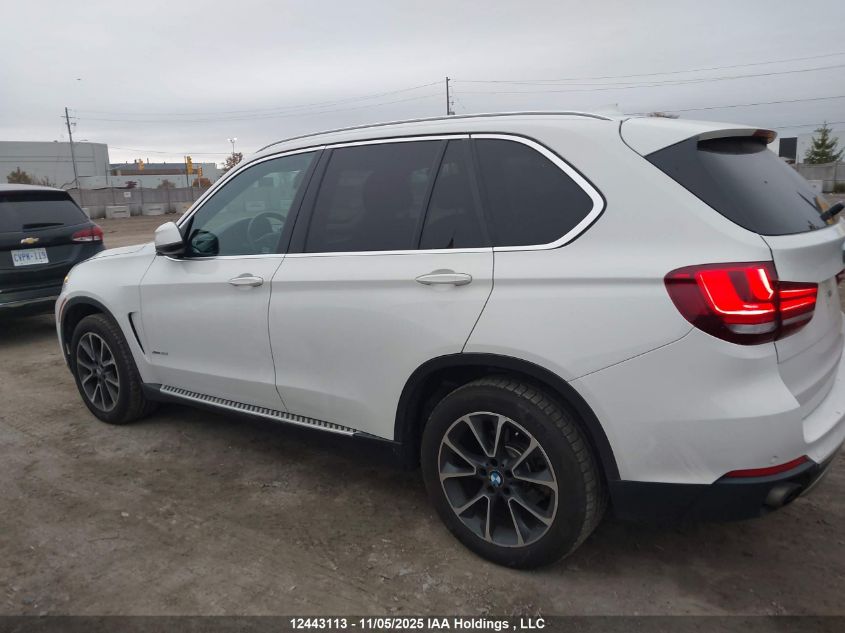 2016 BMW X5 xDrive35I VIN: 5UXKR0C58G0S85206 Lot: 12443113