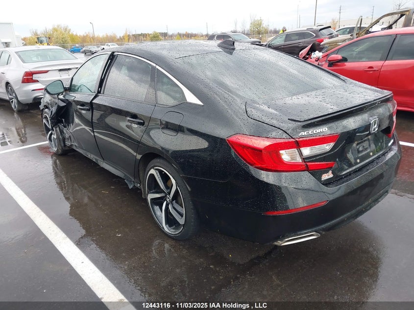 1HGCV1F36KA804274 2019 HONDA ACCORD photo no. 3