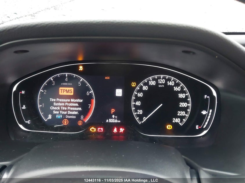 1HGCV1F36KA804274 2019 HONDA ACCORD photo no. 7