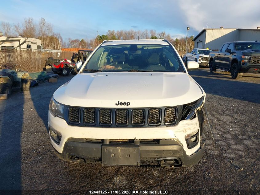 2021 Jeep Compass Upland Edition VIN: 3C4NJDAB6MT578333 Lot: 12443125