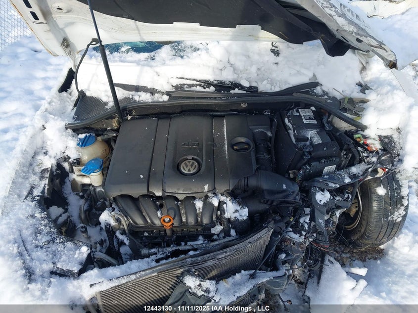 2013 Volkswagen Passat 2.5L Highline VIN: 1VWCH7A34DC101566 Lot: 12443130