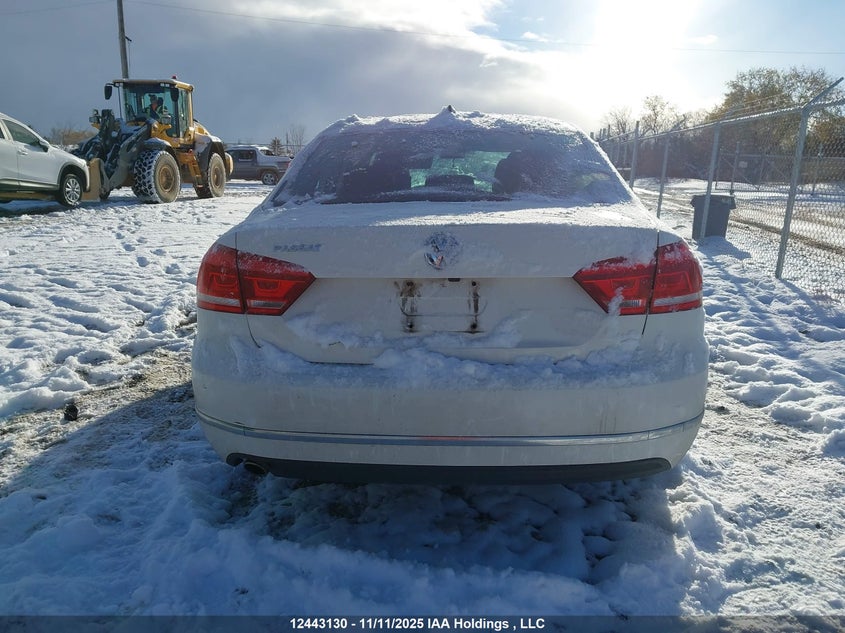 2013 Volkswagen Passat 2.5L Highline VIN: 1VWCH7A34DC101566 Lot: 12443130