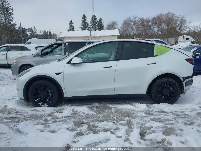 2024 Tesla Model Y Long Range VIN: 7SAYGDEEXRF991087 Lot: 12443138