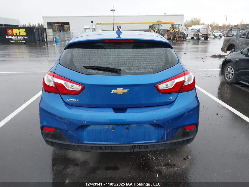 2019 Chevrolet Cruze Lt VIN: 3G1BE6SM3KS624862 Lot: 12443141