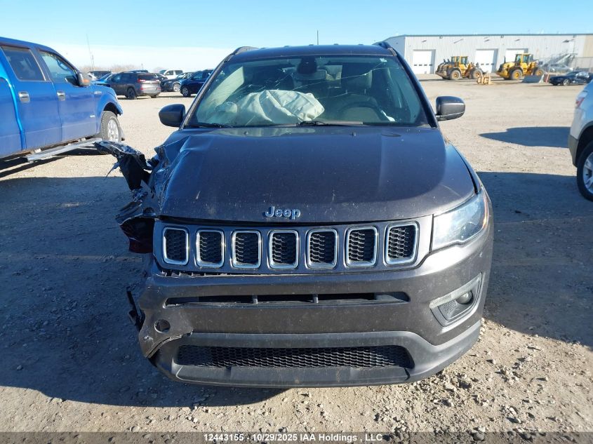 2019 Jeep Compass Latitude VIN: 3C4NJDBB1KT817265 Lot: 12443155