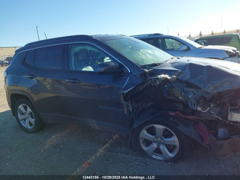 2019 Jeep Compass Latitude VIN: 3C4NJDBB1KT817265 Lot: 12443155