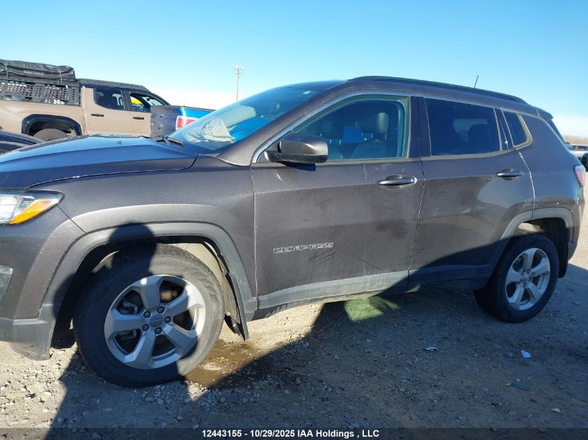 2019 Jeep Compass Latitude VIN: 3C4NJDBB1KT817265 Lot: 12443155