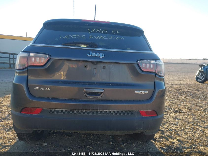 2019 Jeep Compass Latitude VIN: 3C4NJDBB1KT817265 Lot: 12443155