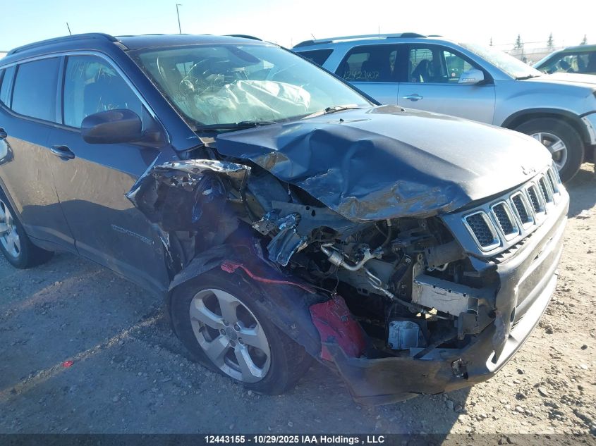 2019 Jeep Compass Latitude VIN: 3C4NJDBB1KT817265 Lot: 12443155