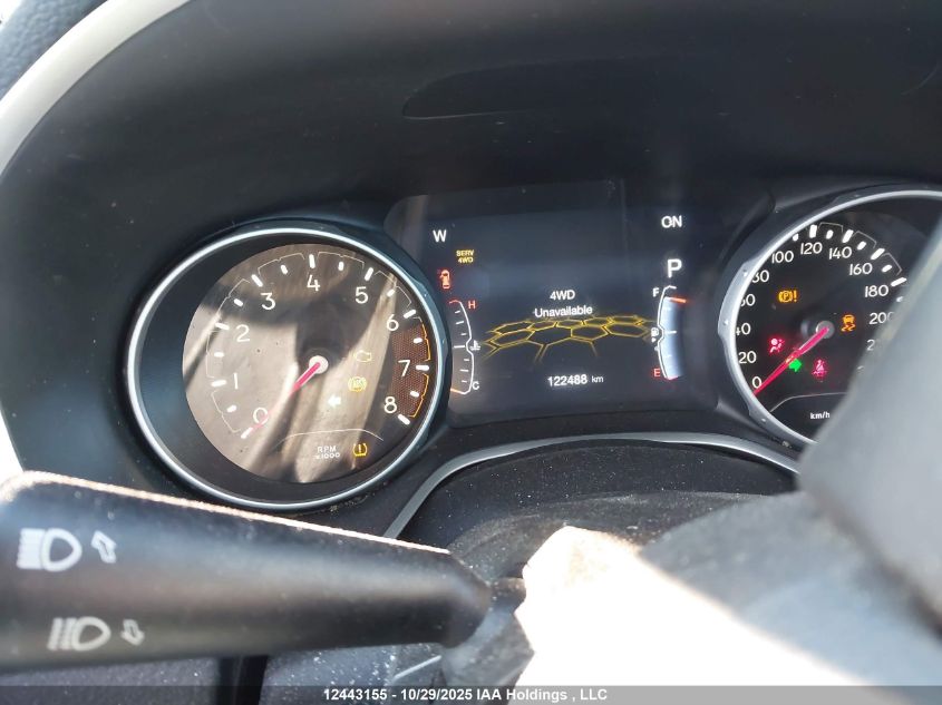 2019 Jeep Compass Latitude VIN: 3C4NJDBB1KT817265 Lot: 12443155