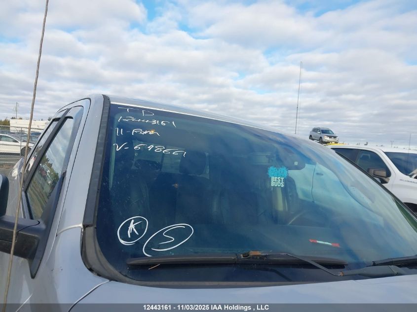 2011 Dodge Ram 1500 Sport VIN: 1D7RV1GT8BS698661 Lot: 12443161