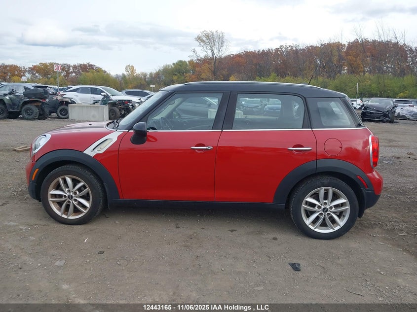 2013 Mini Cooper Countryman VIN: WMWZB3C5XDWM07463 Lot: 12443165
