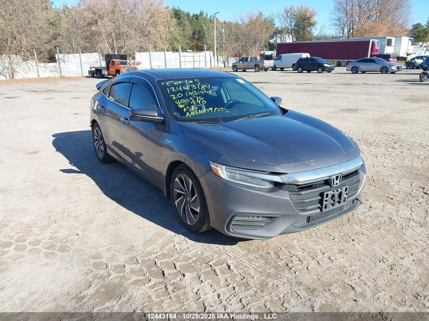 19XZE4F72LE400576 2020 Honda Insight Touring auction photo 1