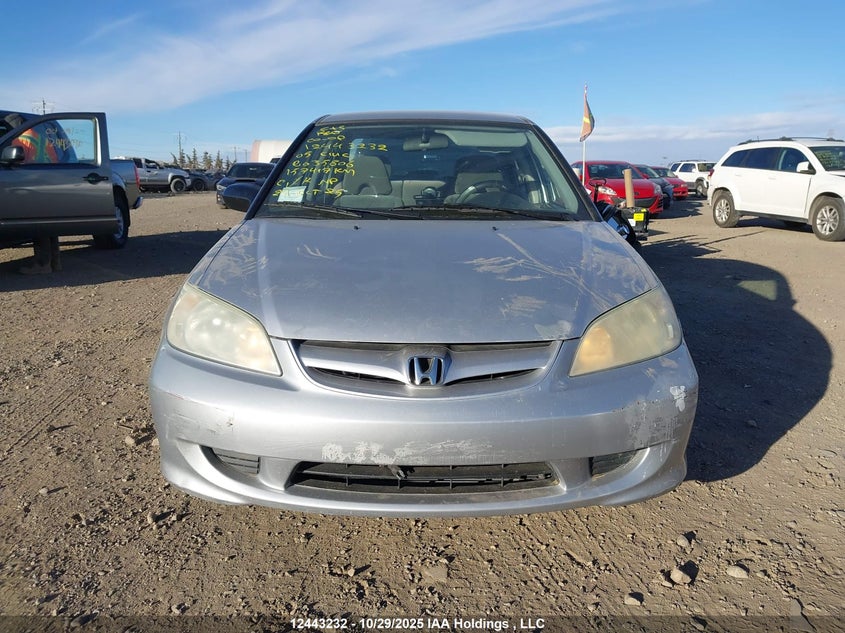 2HGES16335H035806 2005 HONDA CIVIC photo no. 13