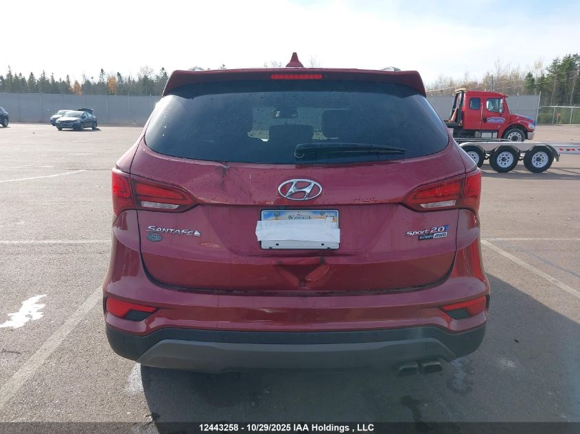 2017 Hyundai Santa Fe Sport VIN: 5XYZUDLA7HG397672 Lot: 12443258