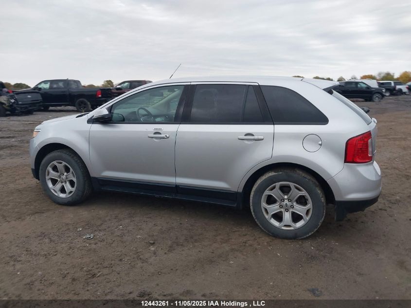 2013 Ford Edge Sel VIN: 2FMDK3J97DBE12197 Lot: 12443261