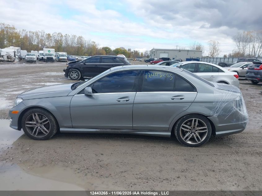 2013 Mercedes-Benz C 300 4Matic VIN: WDDGF8AB4DG090509 Lot: 12443265