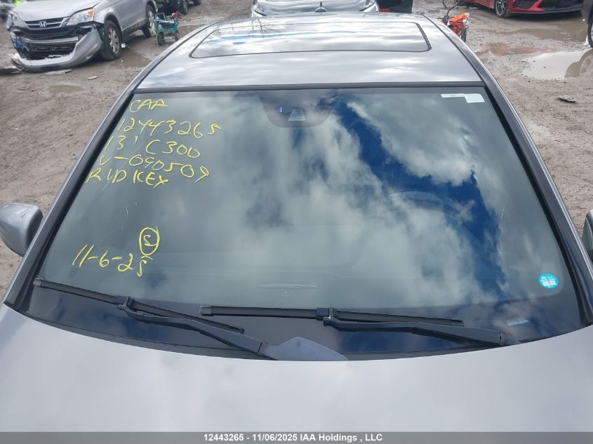 2013 Mercedes-Benz C 300 4Matic VIN: WDDGF8AB4DG090509 Lot: 12443265