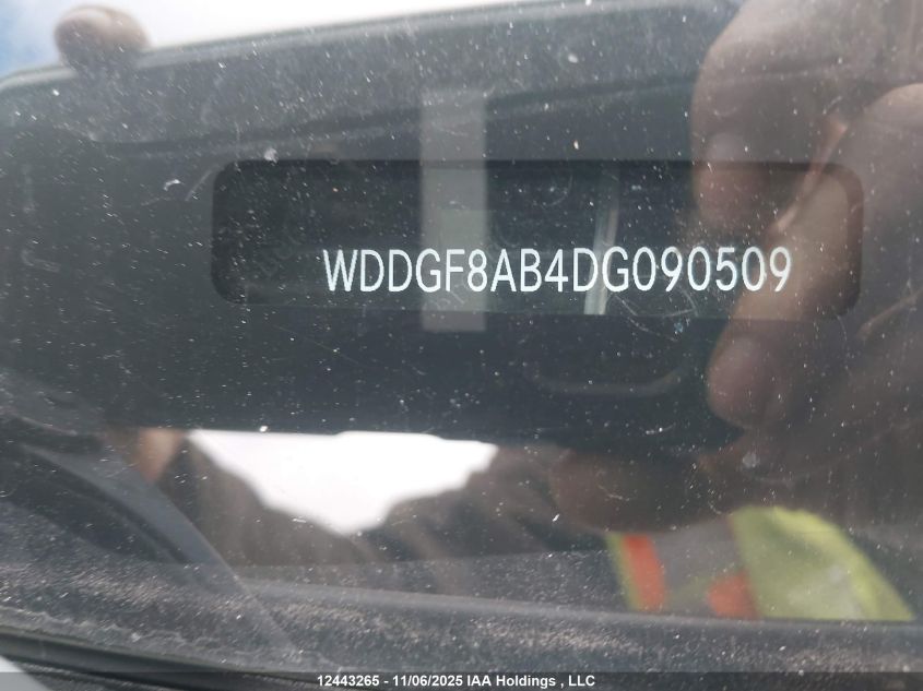 2013 Mercedes-Benz C 300 4Matic VIN: WDDGF8AB4DG090509 Lot: 12443265