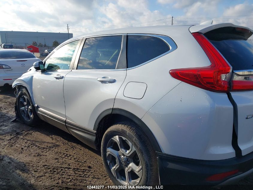 2019 Honda Cr-V Ex VIN: 2HKRW2H51KH143188 Lot: 12443277