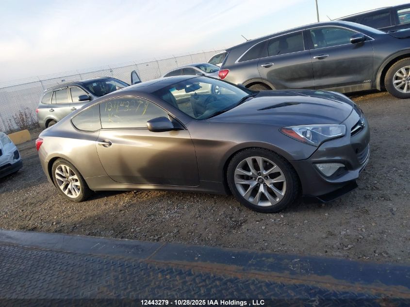 2013 Hyundai Genesis Coupe 2.0T VIN: KMHHT6KD1DU086295 Lot: 12443279