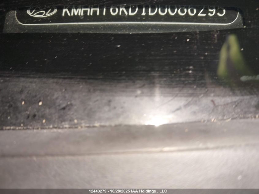 2013 Hyundai Genesis Coupe 2.0T VIN: KMHHT6KD1DU086295 Lot: 12443279