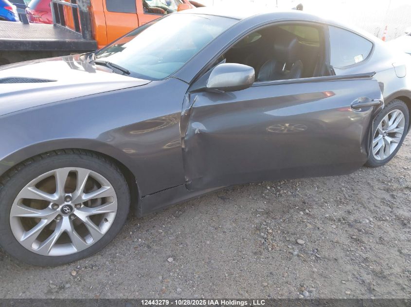 2013 Hyundai Genesis Coupe 2.0T VIN: KMHHT6KD1DU086295 Lot: 12443279