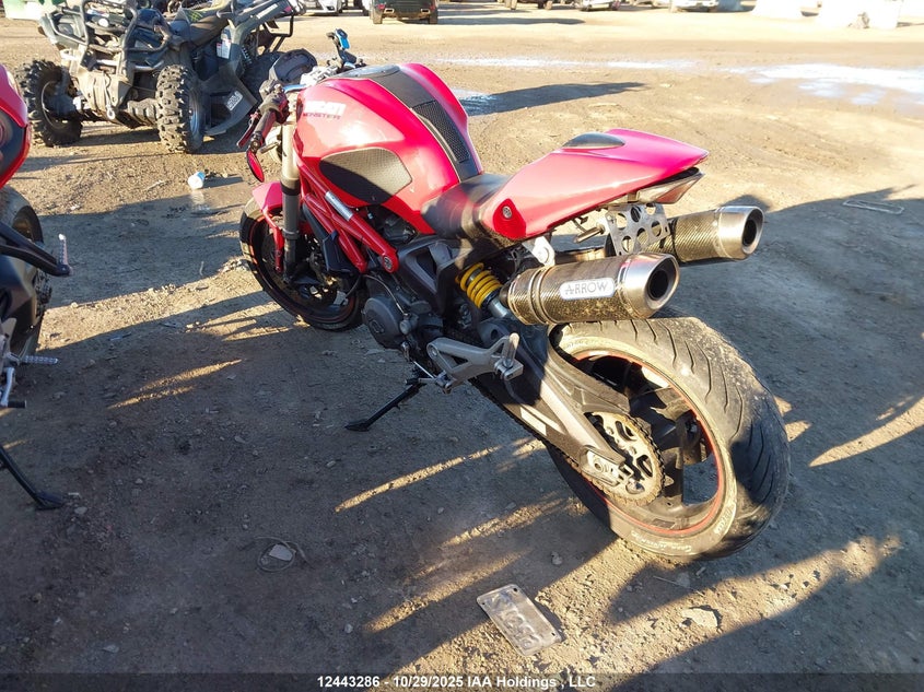 ZDM1RADN6AB031804 2010 DUCATI MONSTER photo no. 3