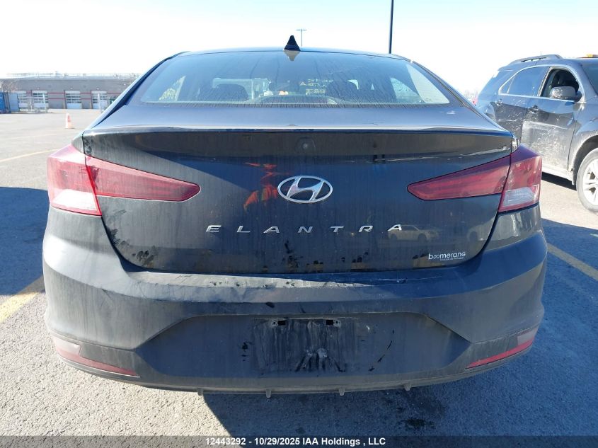 2020 Hyundai Elantra VIN: KMHD84LF3LU077083 Lot: 12443292