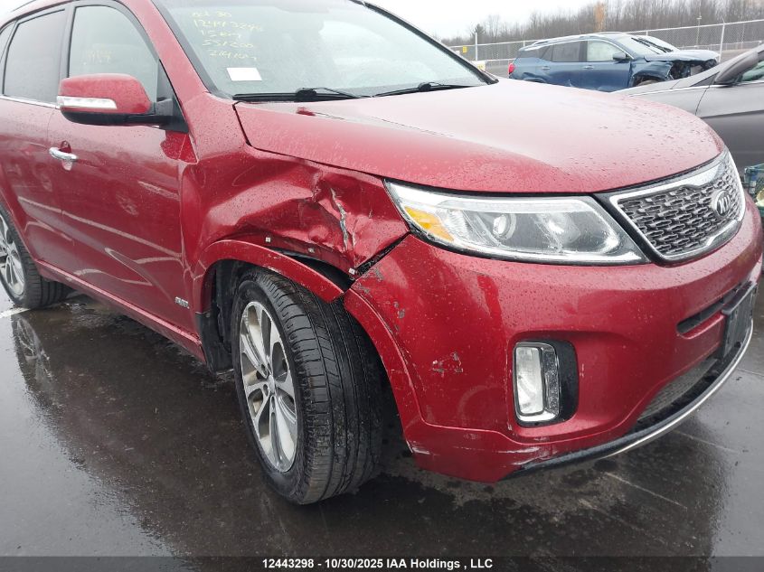 2015 Kia Sorento Sx/Sx Limited VIN: 5XYKWDA73FG551200 Lot: 12443298