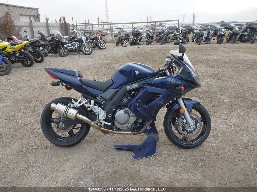2008 Suzuki Sv650 A VIN: JS1VP53B282100123 Lot: 12443299