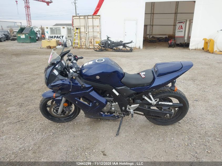 2008 Suzuki Sv650 A VIN: JS1VP53B282100123 Lot: 12443299