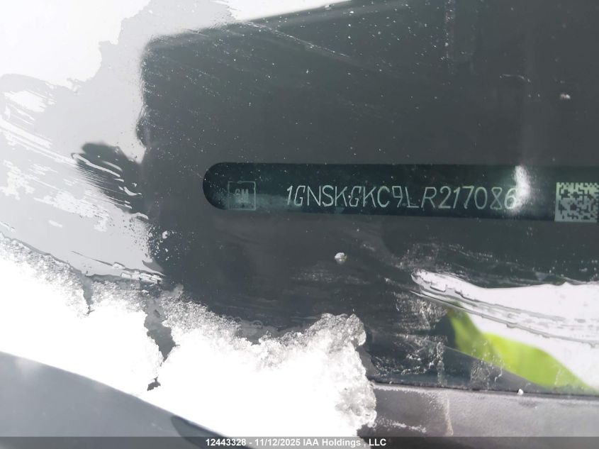 2020 Chevrolet Suburban Ls VIN: 1GNSKGKC9LR217086 Lot: 12443328