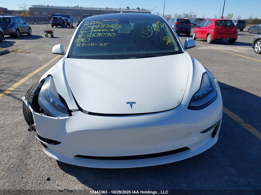 5YJ3E1EA1NF258090 2022 TESLA MODEL 3 photo no. 12