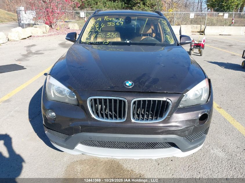 2015 BMW X1 xDrive28I VIN: WBAVL1C58FVY26386 Lot: 12443369