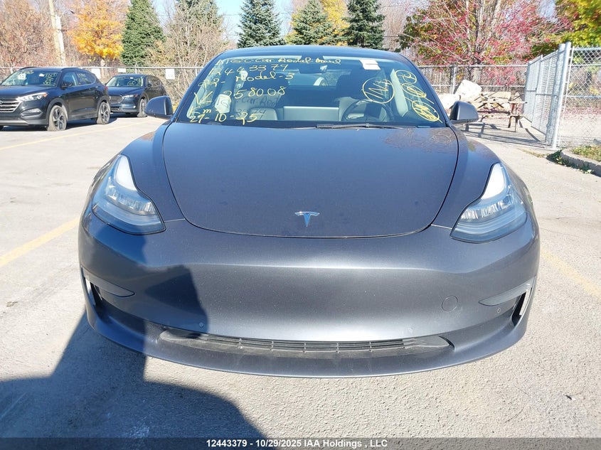 5YJ3E1EA1NF258008 2022 TESLA MODEL 3 photo no. 12