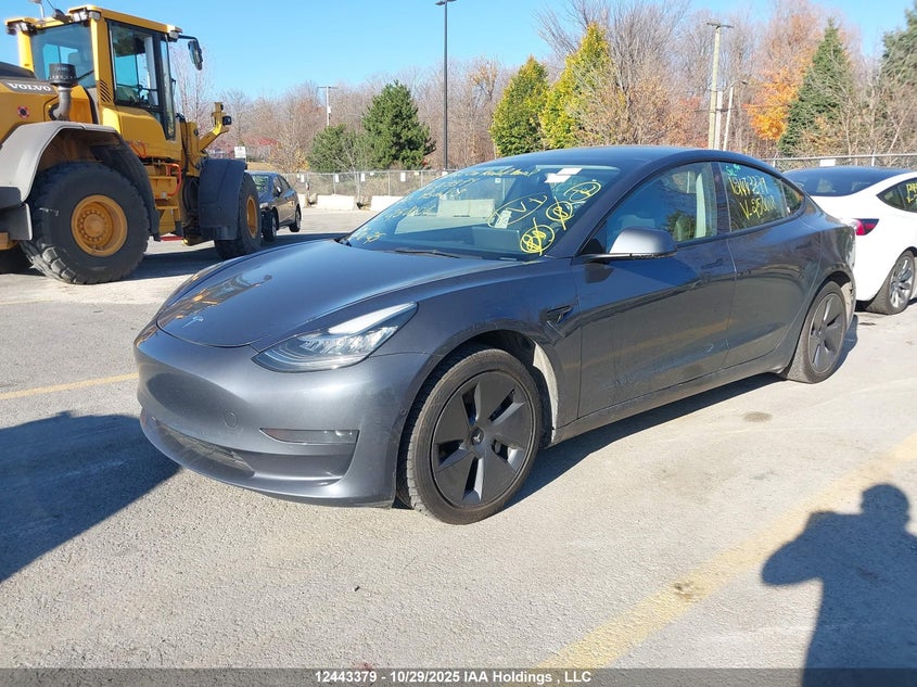 5YJ3E1EA1NF258008 2022 TESLA MODEL 3 photo no. 2