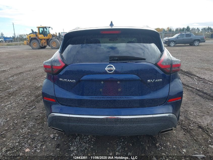 2019 Nissan Murano S/Sl/Sv/Platinum VIN: 5N1AZ2MS9KN150451 Lot: 12443381