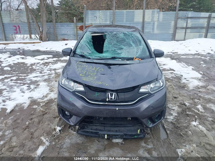 2016 Honda Fit Ex VIN: 3HGGK5H76GM108848 Lot: 12443390