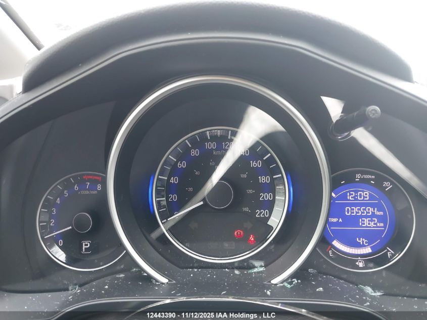 2016 Honda Fit Ex VIN: 3HGGK5H76GM108848 Lot: 12443390