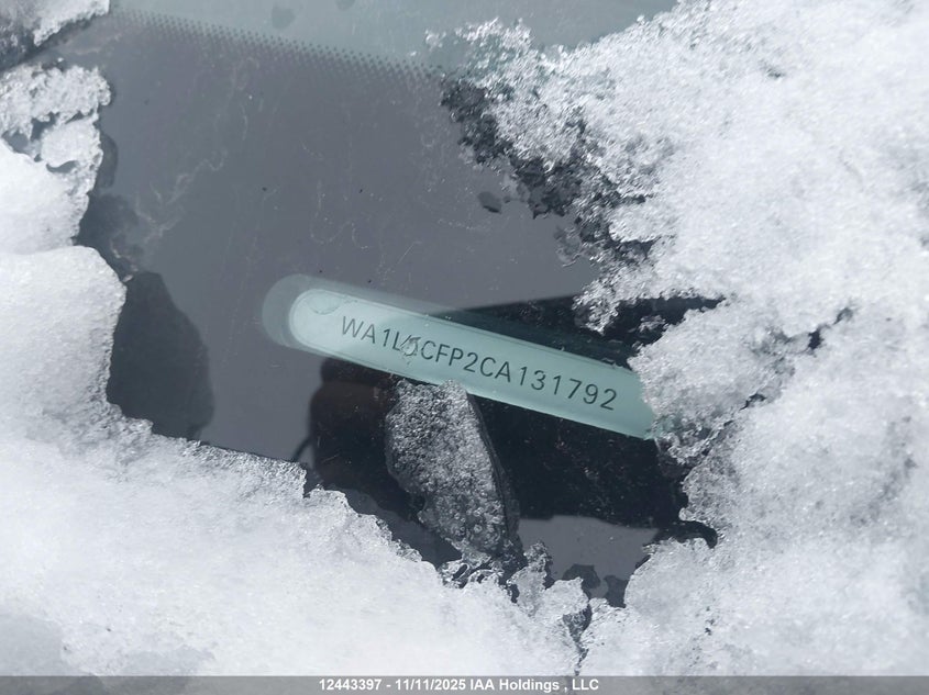 2012 Audi Q5 3.2 Premium VIN: WA1LKCFP2CA131792 Lot: 12443397