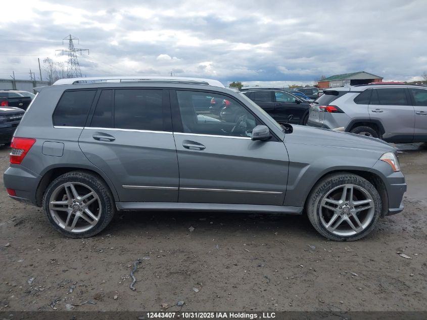 2012 Mercedes-Benz Glk 350 4Matic VIN: WDCGG8HB1CF848575 Lot: 12443407