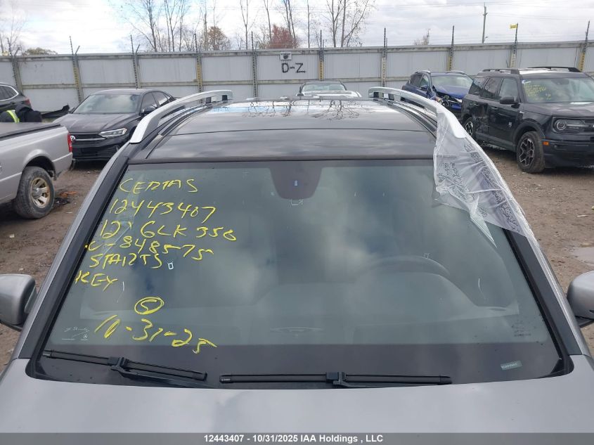 2012 Mercedes-Benz Glk 350 4Matic VIN: WDCGG8HB1CF848575 Lot: 12443407