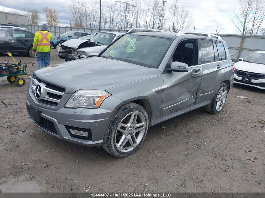 WDCGG8HB1CF848575 2012 MERCEDES-BENZ GLK-KLASSE photo no. 2