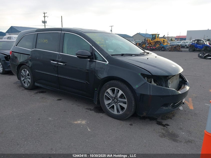 5FNRL5H93FB507936 2015 HONDA ODYSSEY photo no. 2