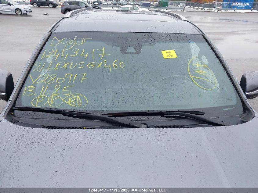 2021 Lexus Gx 460 VIN: JTJGM7BX9M5280917 Lot: 12443417