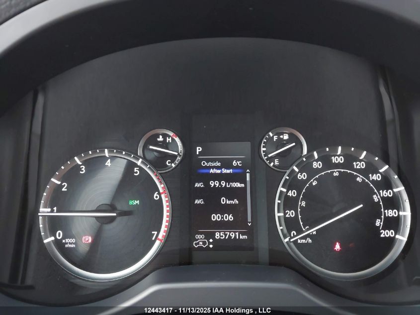 2021 Lexus Gx 460 VIN: JTJGM7BX9M5280917 Lot: 12443417